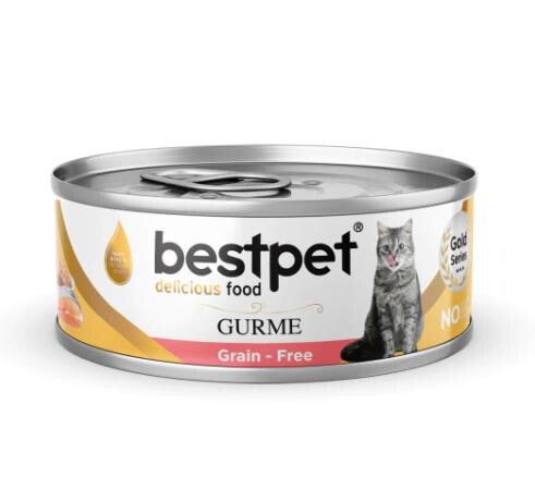 Bestpet Gurme Jöle İçinde Kuzulu Tahılsız Kedi Konservesi 100 GR | SRC: Barcode: 8681465803566